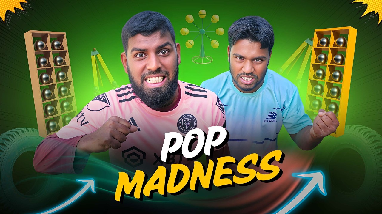 Pop Madness 😱 One Pop Triggers Total Obstacle Mayhem 🎈Challengifying