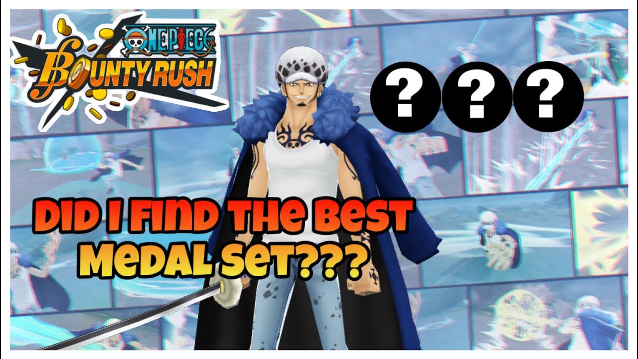 Лучший набор медалей для задания &laquo;Закон острова Победы&raquo; в игре One Piece Bounty Rush.