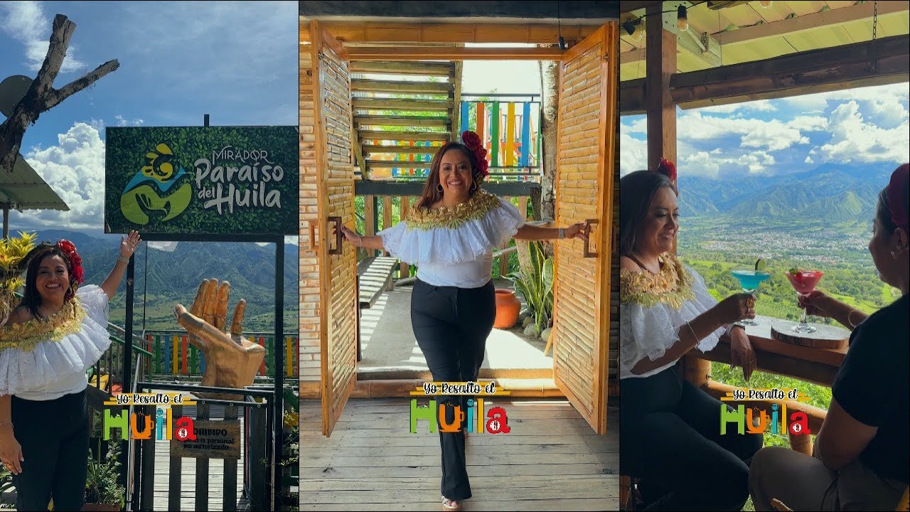 Visité el Mirador Cultural Paraíso del Huila 🌄❤