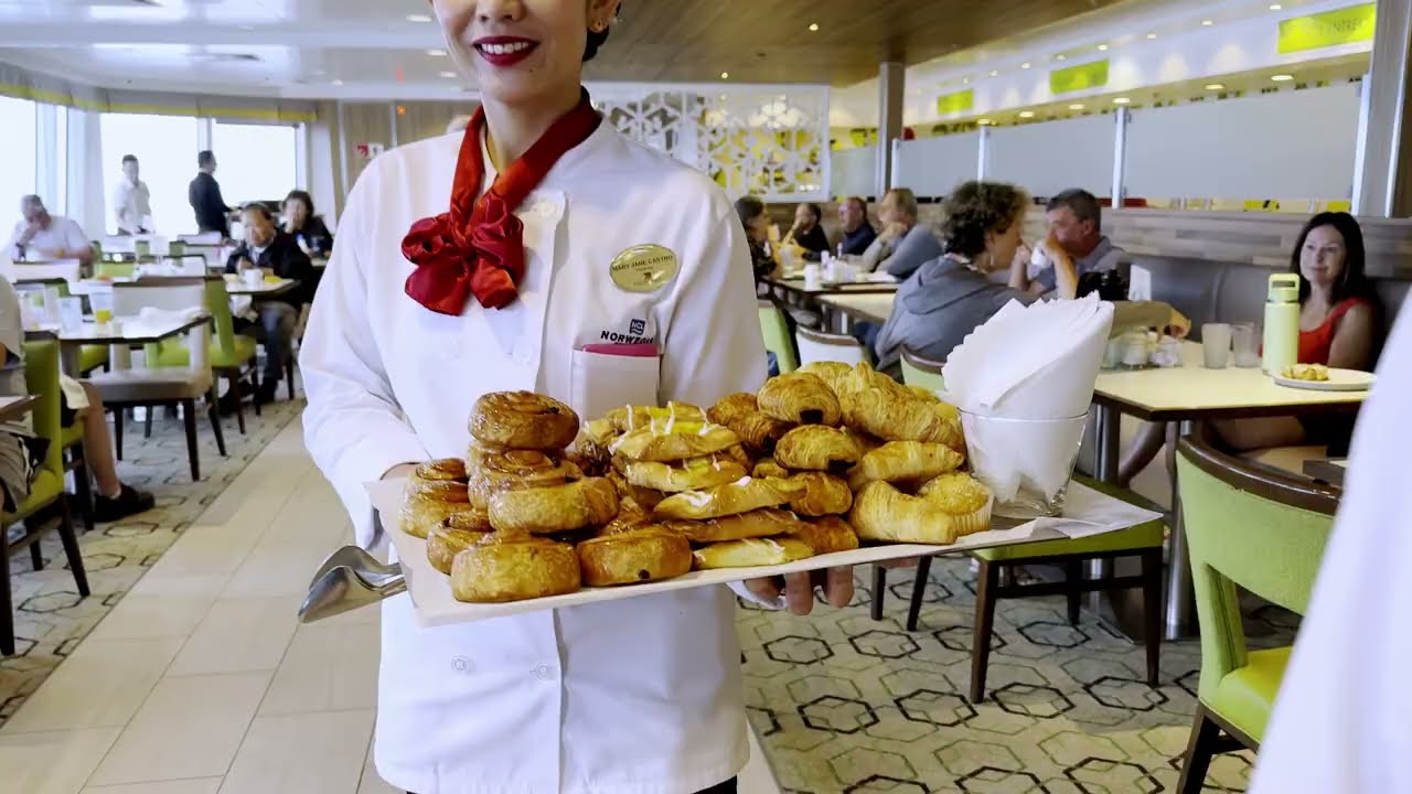 NCL Breakfast Food Tour 2025 & Menus (Buffet, MDR, The Local & Room Service)