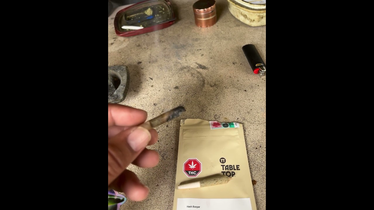 Table tops hash burger rosin infused pr reveal