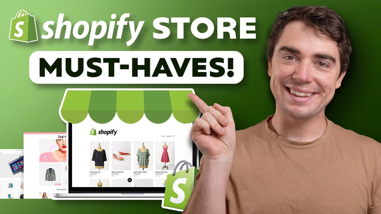 6 НЕОБХОДИМЫХ вещей для каждого магазина Shopify (темы, приложения, инструменты)