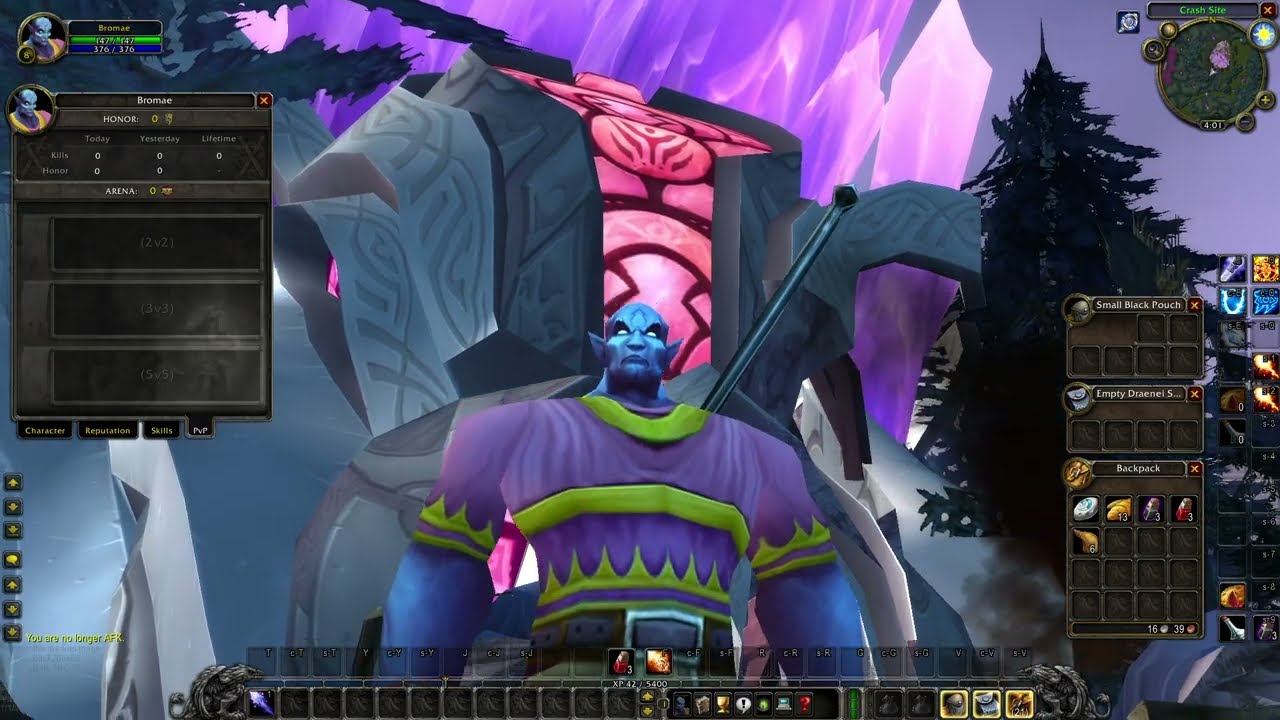Bromae 8 - 10 questing Azuremyst Isle
