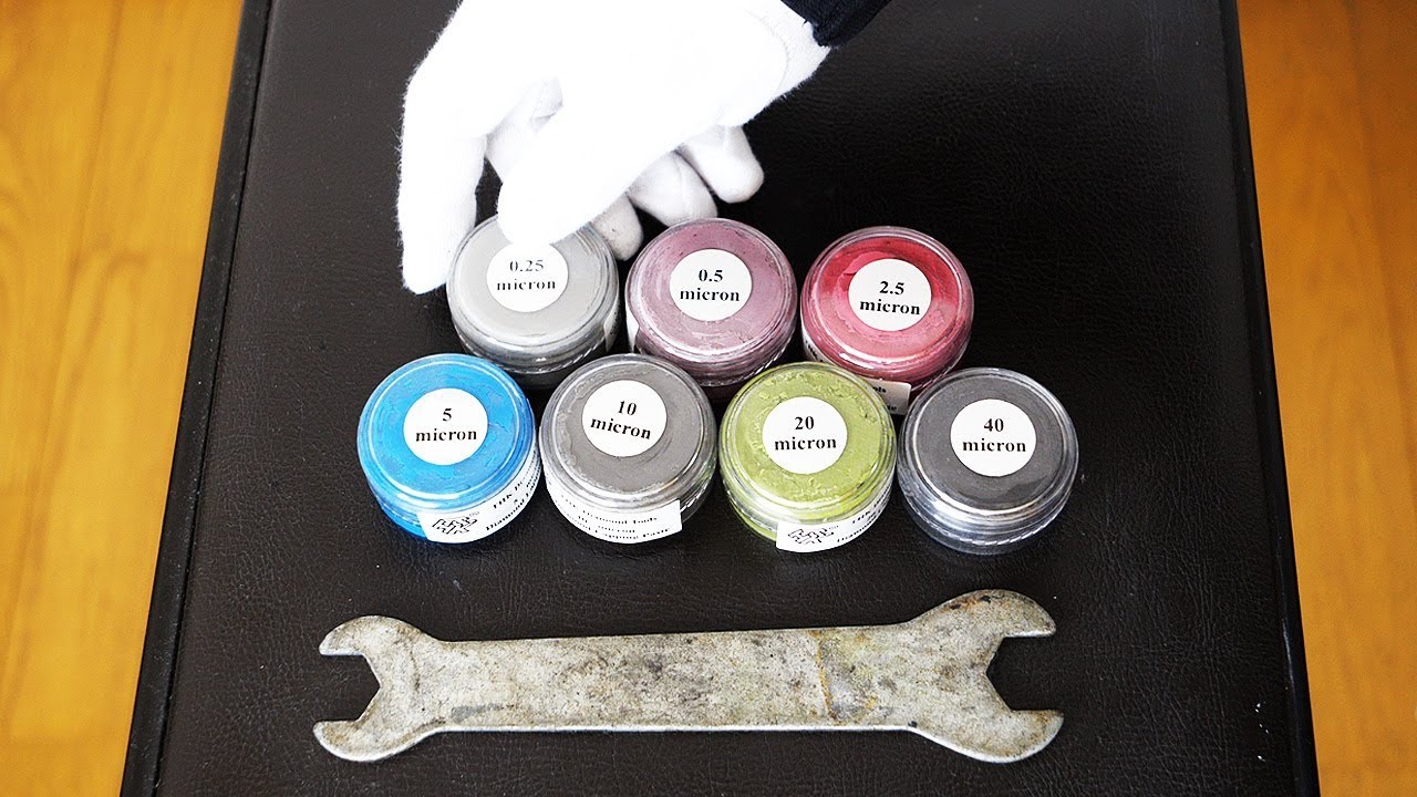 Restoration Old Plate Wrench Polish 1side by 200$ Diamond Pastes.