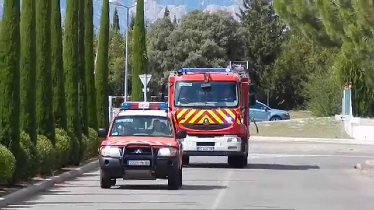 D&eacute;part FPT FPTL VOG Carpentras (84, Pompiers du Vaucluse)