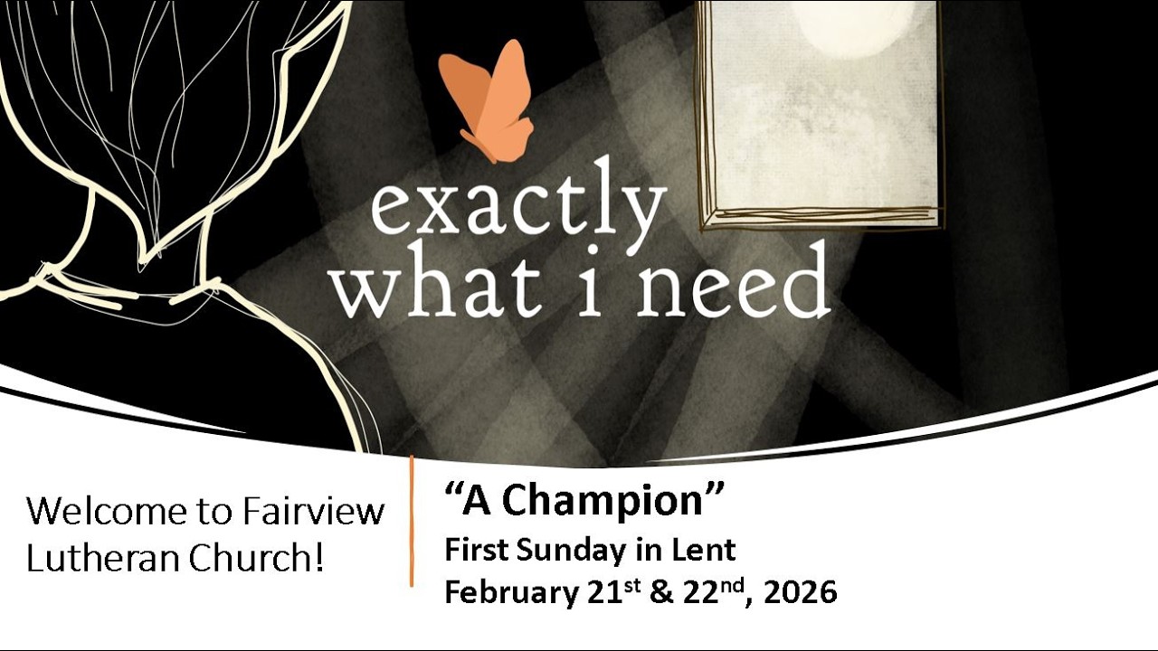 Exactly What I Need - A Champion | Weekend Worship