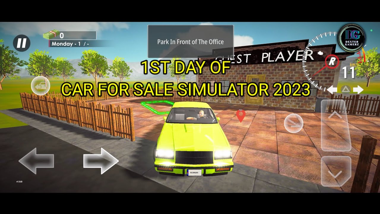 Opening A Car Dealership || CAR FOR SALE SIMULATOR 2023
