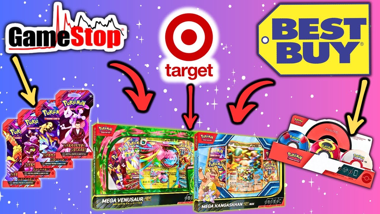 НОВЫЕ карты покемонов Target и Best Buy скоро выйдут! Узнайте когда!