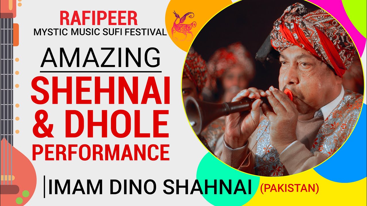 Best Shehnai & Dhol performance | Imam Dino Shahnai Party | Mystic Music Sufi Festival