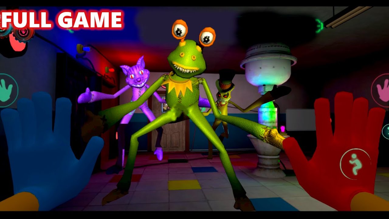 Update [1.0.4] cópy Poppy Playtime [Scary Factory Horror Nights] Full gameplay walkthrough + ending.
