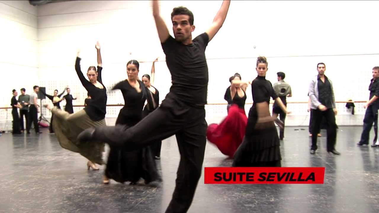 ANTONIO NAJARRO. Ensayos 02 Ángeles Caídos y Suite Sevilla. Ballet Nacional de España