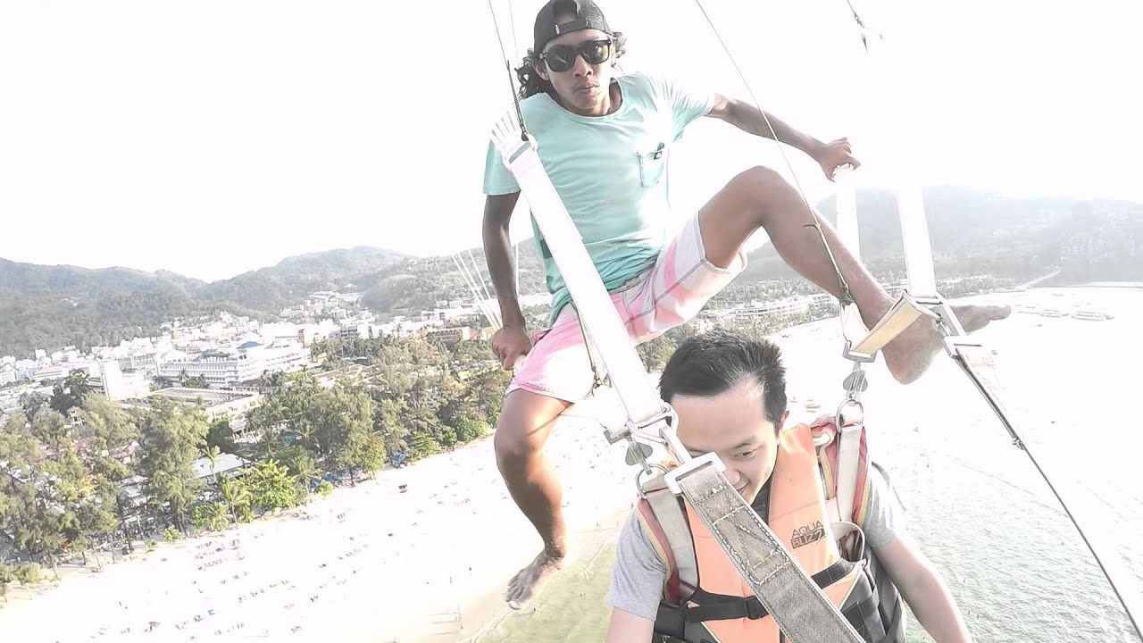 Parasailing @ Patong Beach, Phuket, Thailand