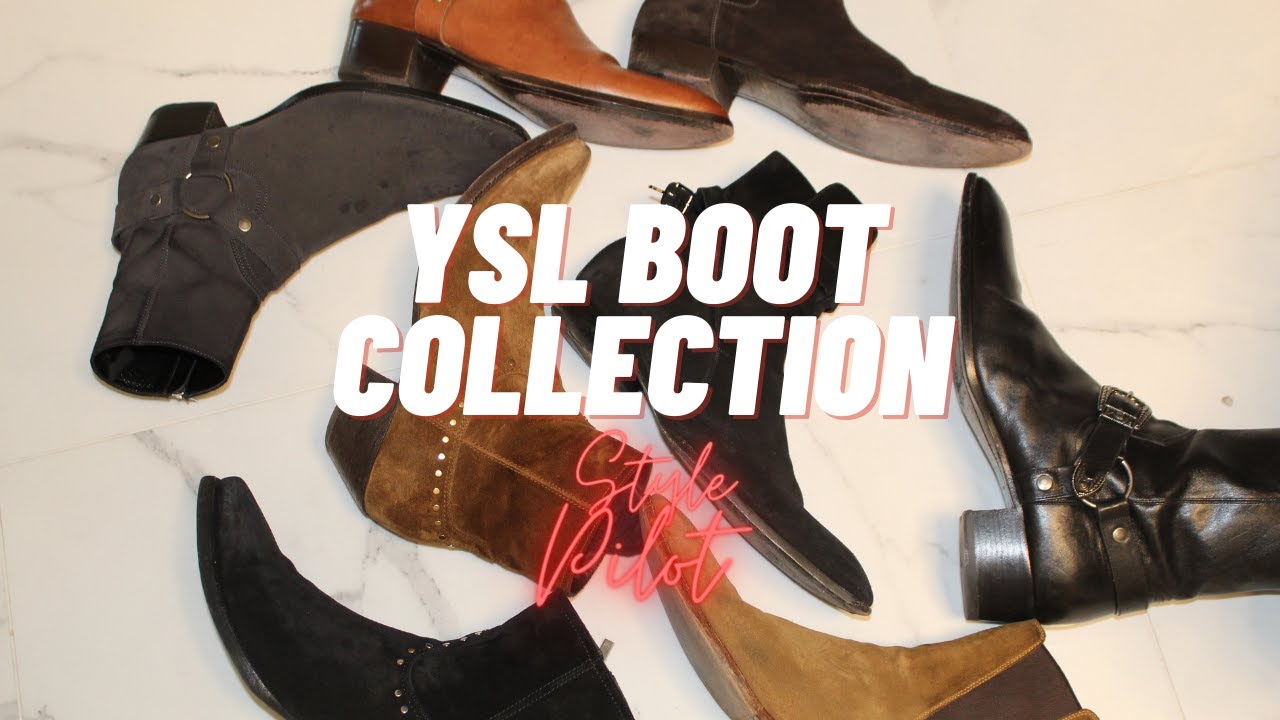 YSL BOOT COLLECTION