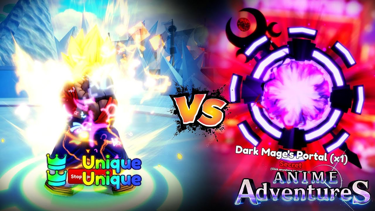 CAN DOUBLE UNIQUE VEGITO SOLO THE NEW DARK MAGE SECRET PORTAL??? ANIME ADVENTURES!