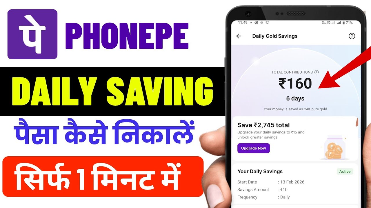 Phonepe Daily Gold Saving Withdrawal || Phonepe Daily Gold Saving Se Paise Kaise Nikale 