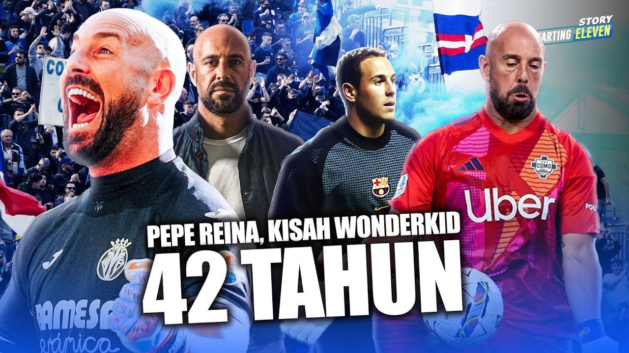 Dari Barcelona hingga Tim Promosi Serie A! Pepe Reina Libas Semua!
