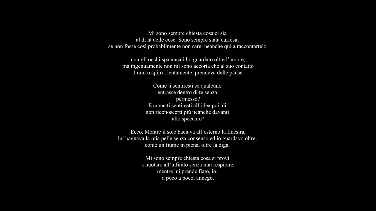MARGHERITA PRINCIPI - acqua (Official Video)