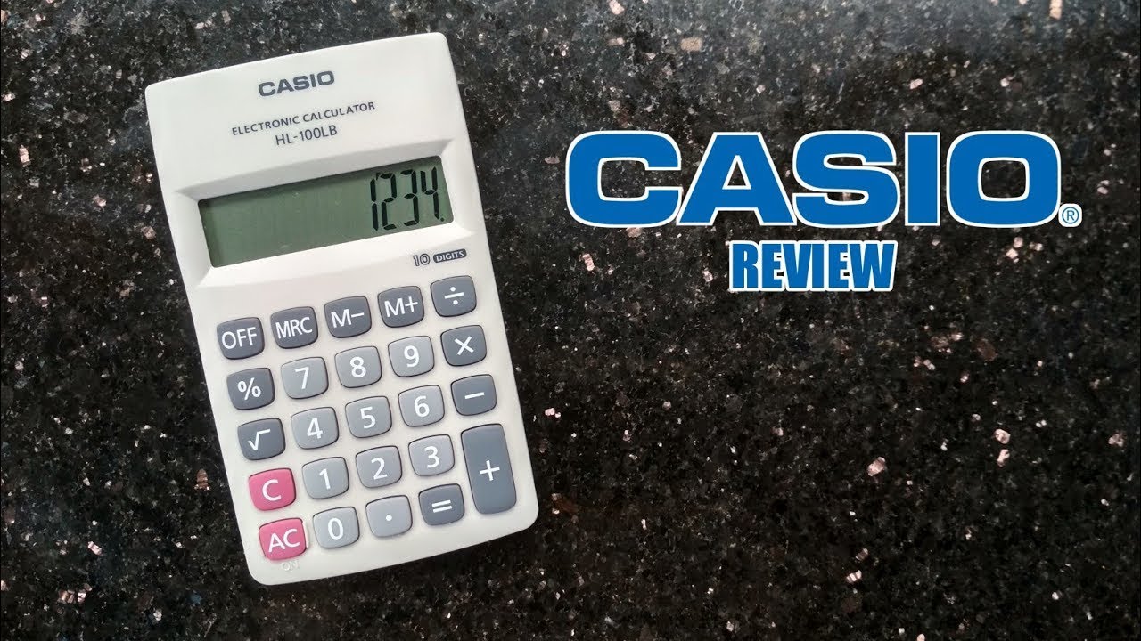 Casio HL-100LB Portable Calculator Under 200/-