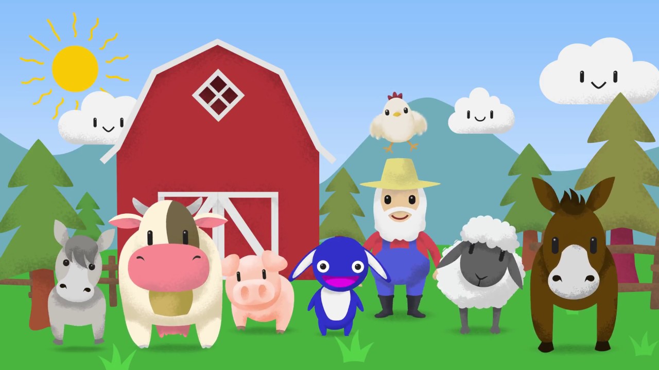 Old MacDonald had a farm | Nursery rhyme with animals | Moogoopi Kids’ farm animal song