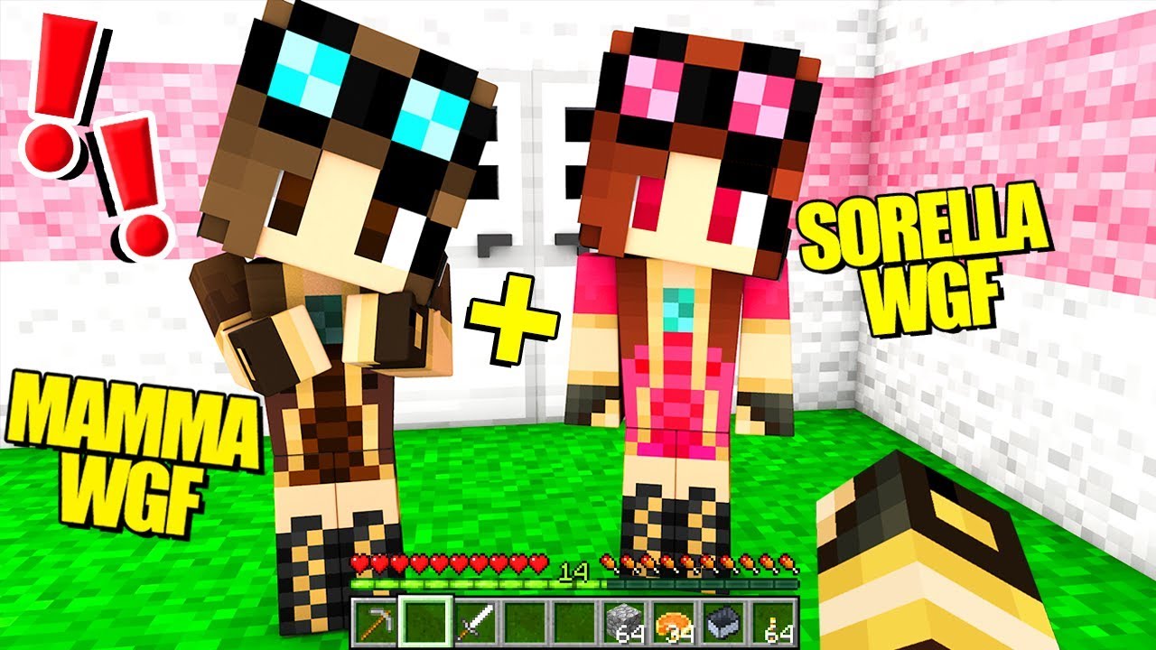 MIA MAMMA E MIA SORELLA GIOCANO INSIEME!! (Minecraft Grief)