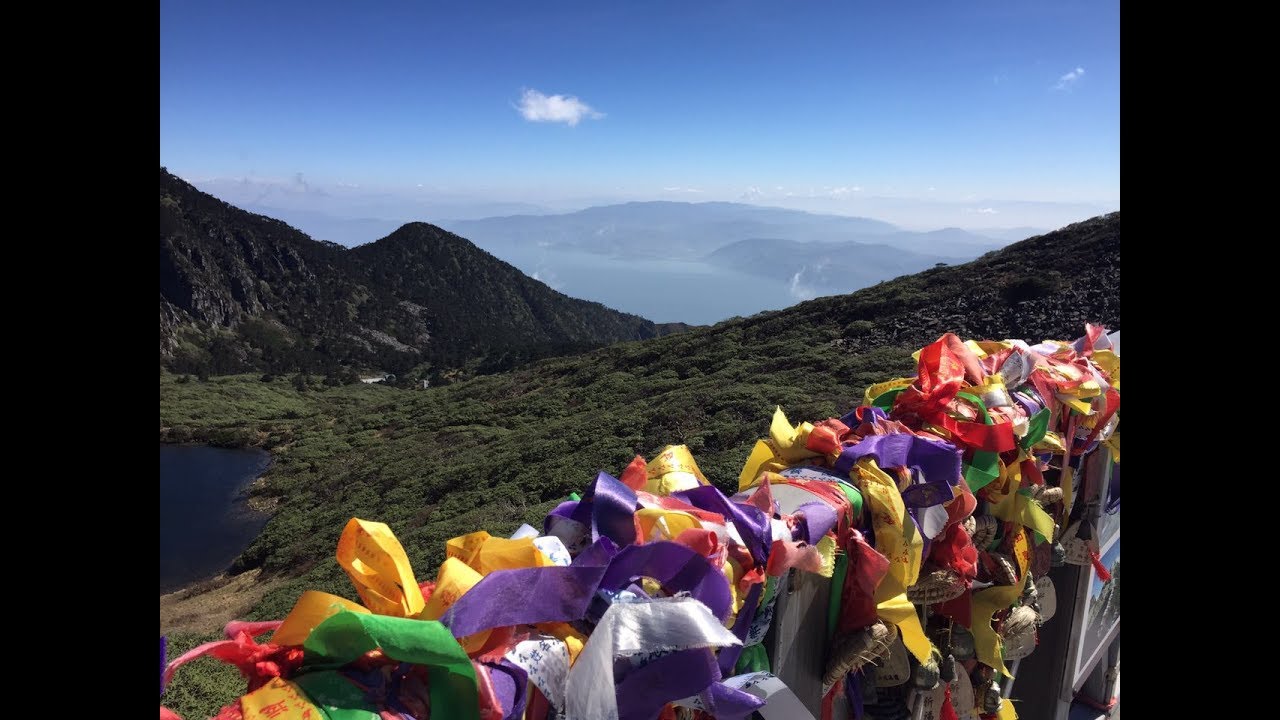 5000 Meters ,snow,cable car and great view.dali cangshan.