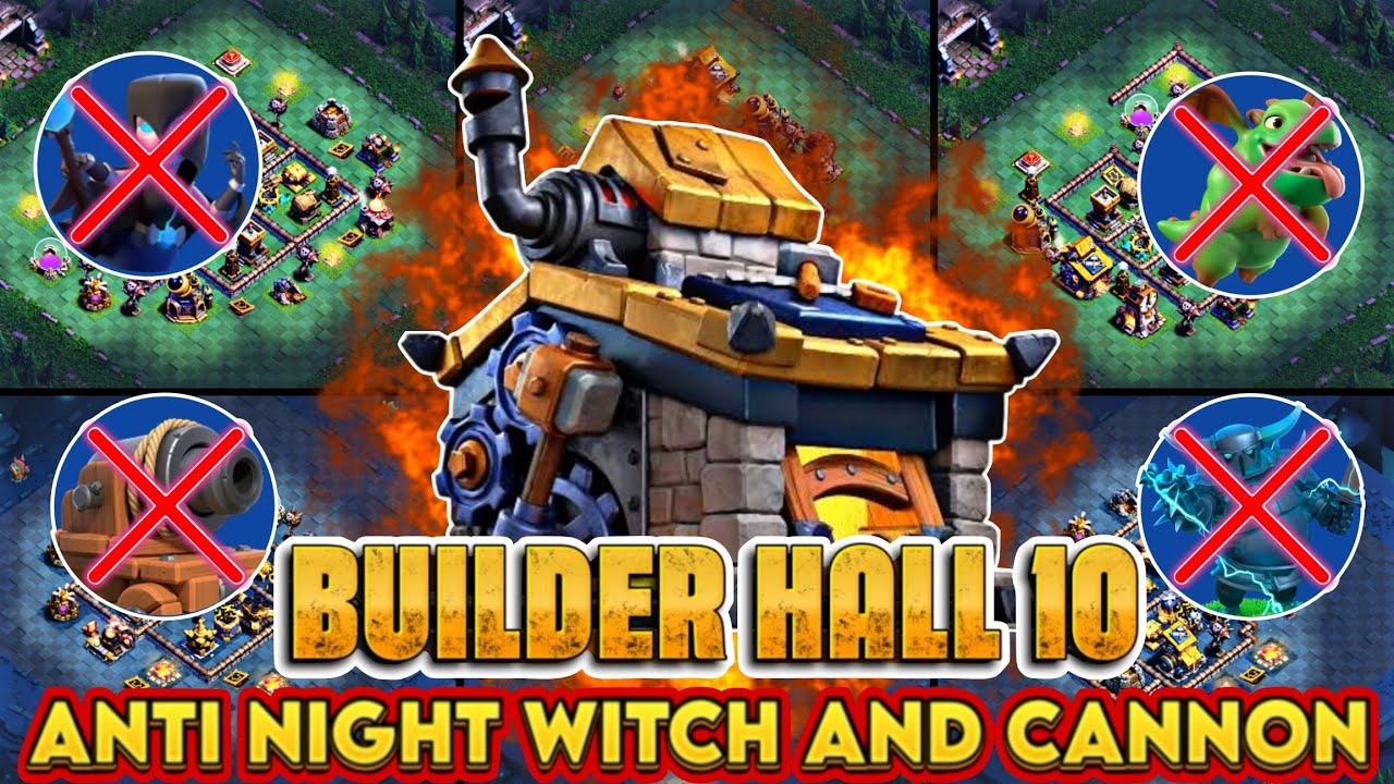 TOP-10 BEST BUILDER HALL 10 BASE WITH LINK + REPLAY || BH10 +6500 TROPHY BASE || BH10 BASE 2026