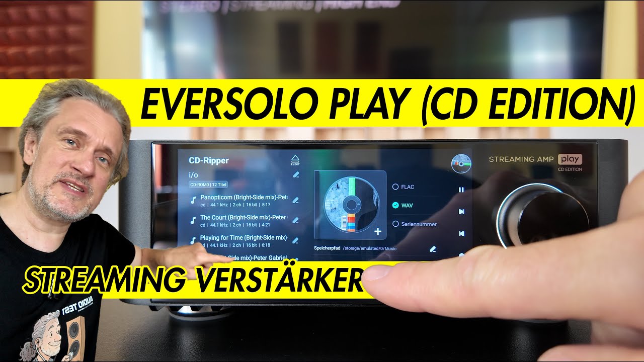 Eversolo Play (CD Edition) im Test – Streaming, CD & High-End Klang in einem Gerät!