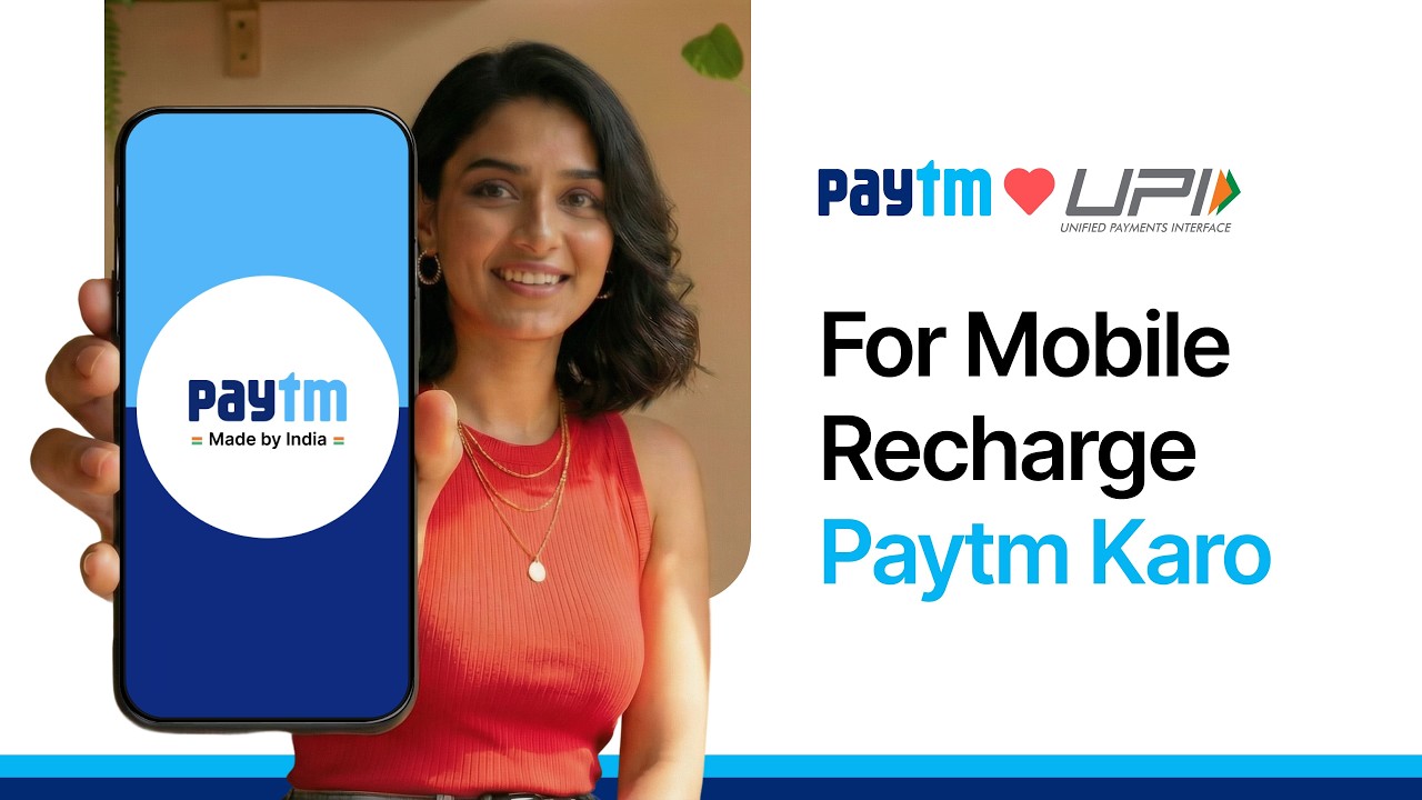 Recharge Your Mobile in Just a Few Taps | Online Mobile Recharge on Paytm | @paytm
