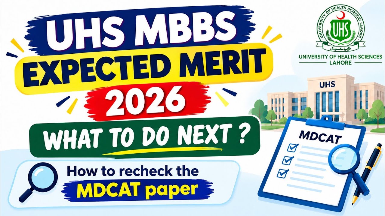 Expected Merit of MBBS 2026 | UHS 