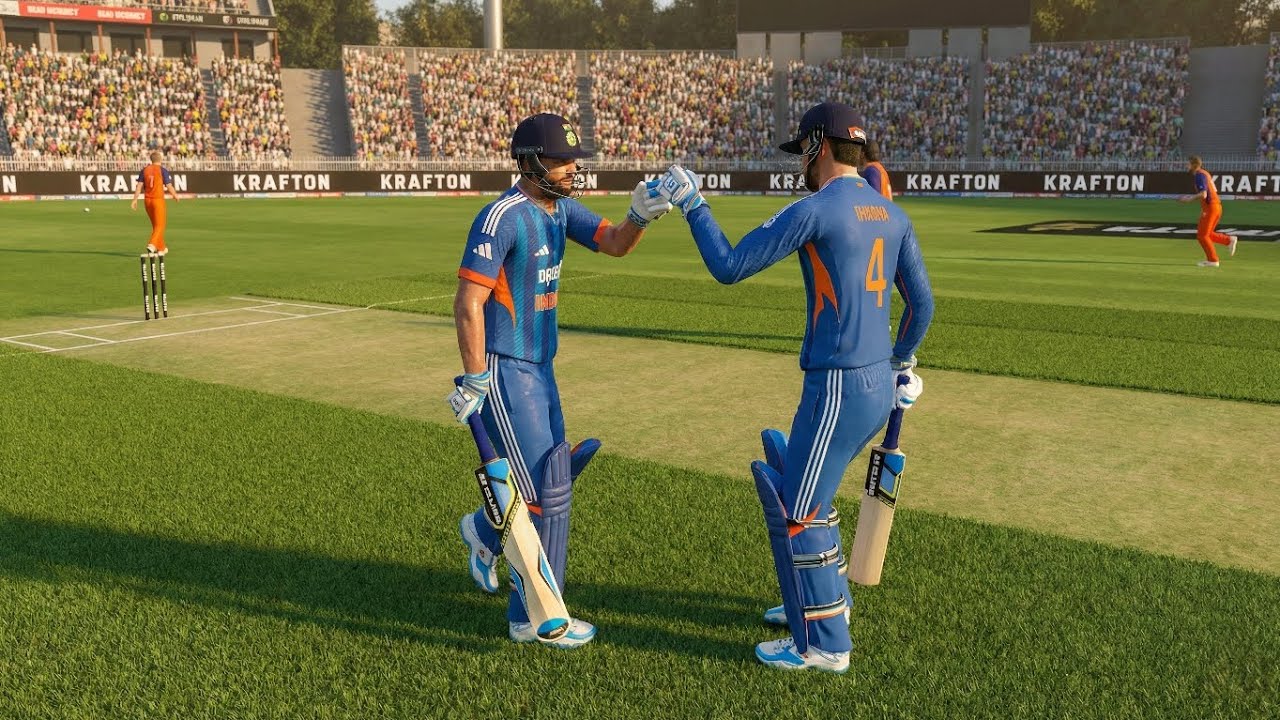 IND VS NID T20 World Cup 2026 Real graphics In Real Cricket ✨ #t20worldcup2026 #ishankishan #yt 