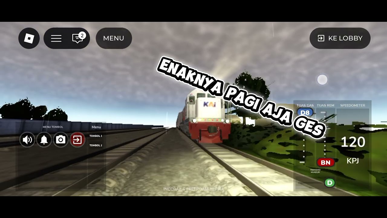main incorails part 21 dinas tapi hujan part 5