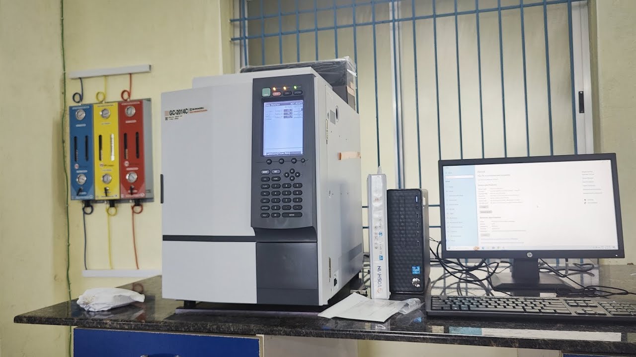 How to use Gas Chromatography ? | Complete Operation Tutorial | Coulmn Fitting | Shimadzu Gc-2014C