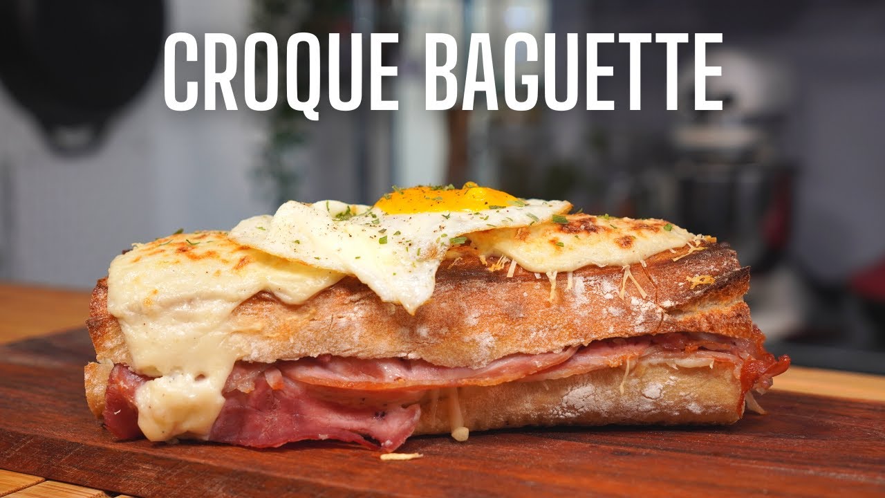 CROQUE BAGUETTE (Mme & Mr) -- FOOD IS LOVE