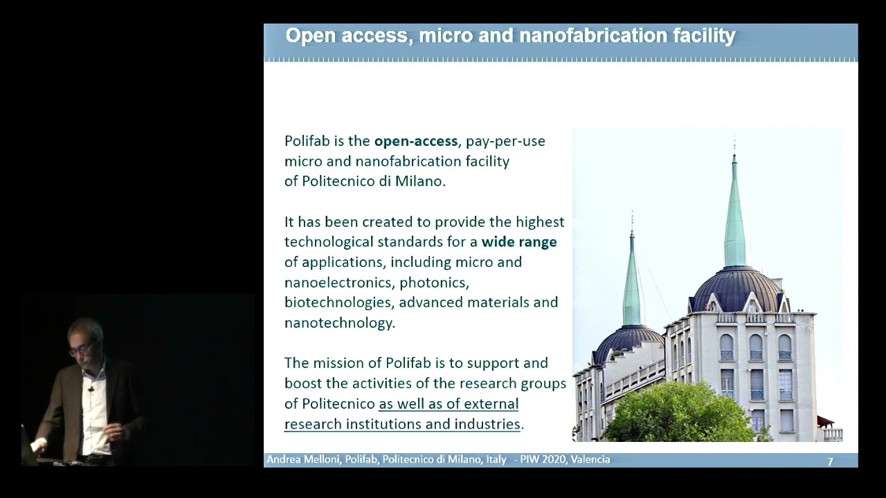 PIW202015 - PoIiFAB, the micro and nano technology center of the Politecnico di Milano