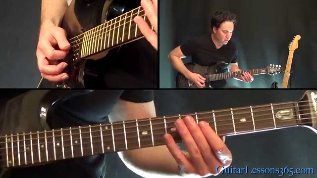 Seek and Destroy Guitar Lesson - Metallica - Solo