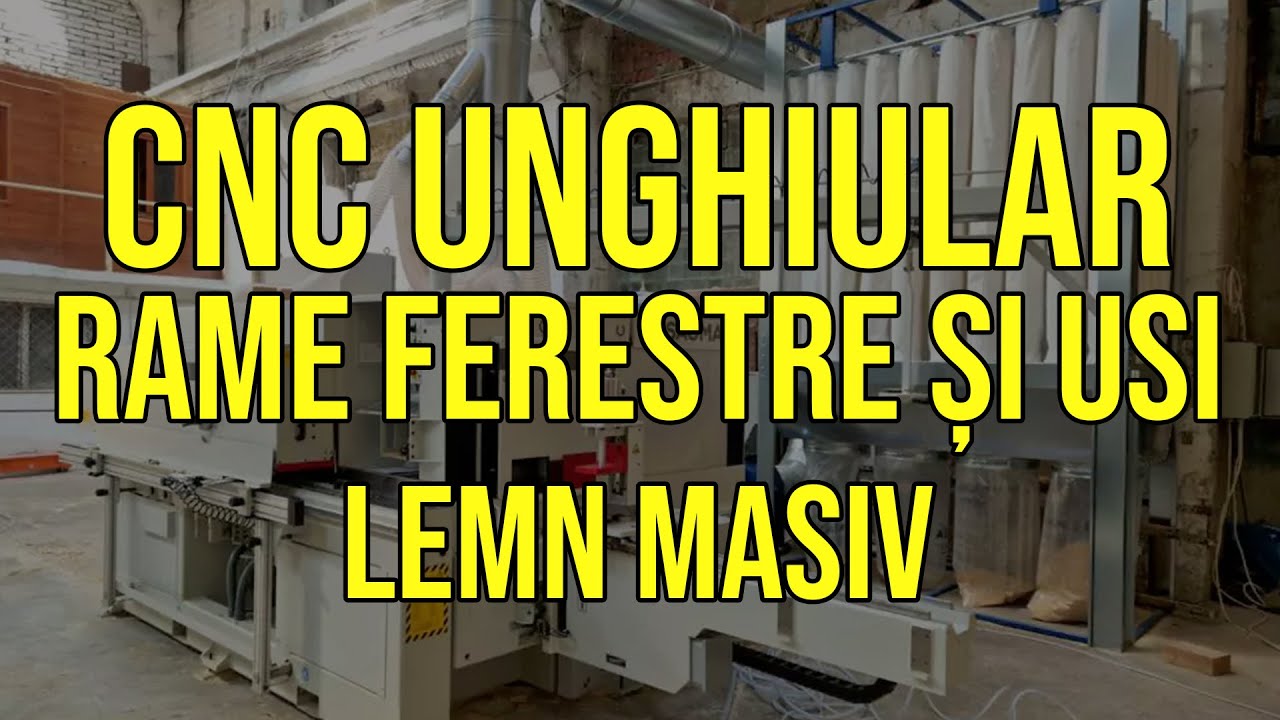 CNC ferestre si usi din lemn stratificat