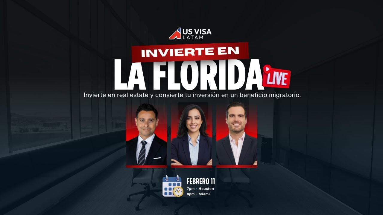 🎥 Invierte en La Florida y convierte tu inversión en un beneficio migratorio.