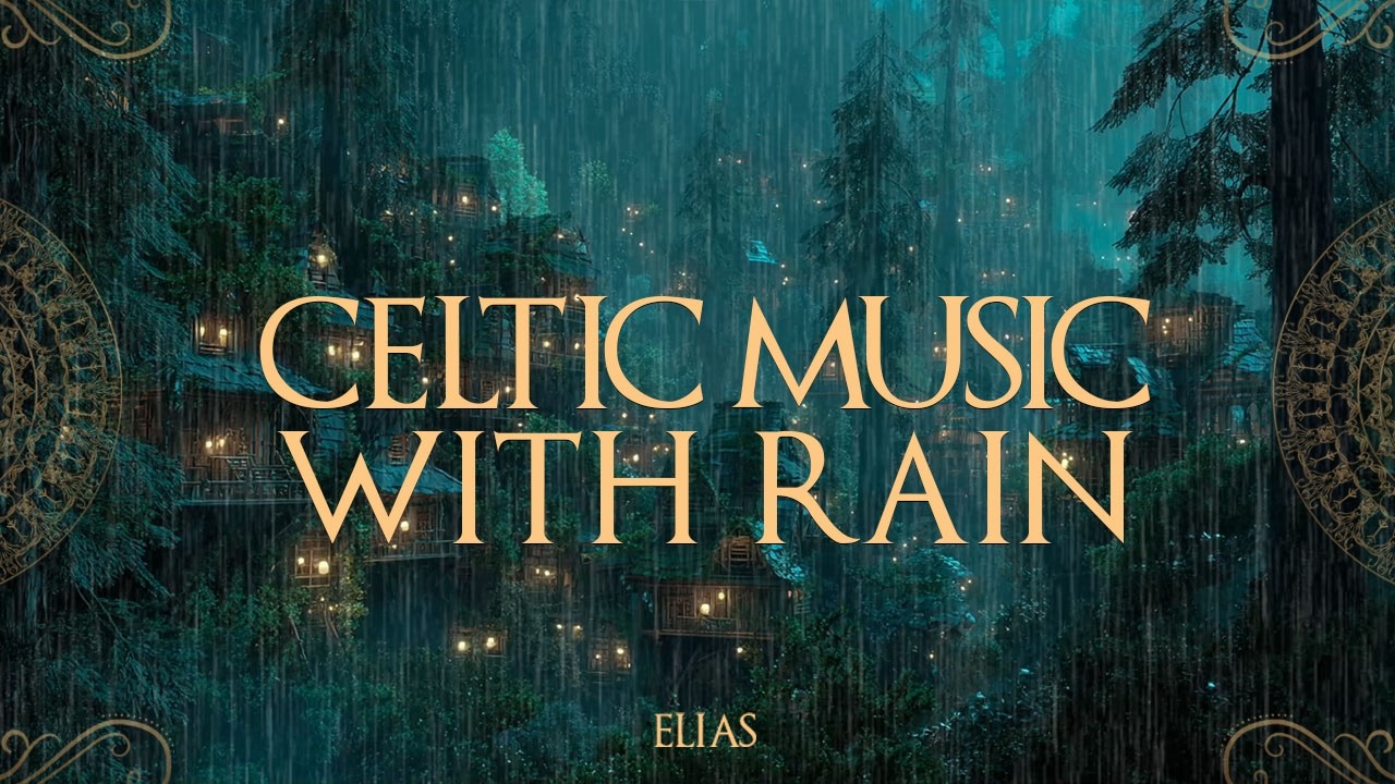 Celtic Instrumental Meditation Music – Peaceful Rain Ambience for Calm Mind & Deep Sleep