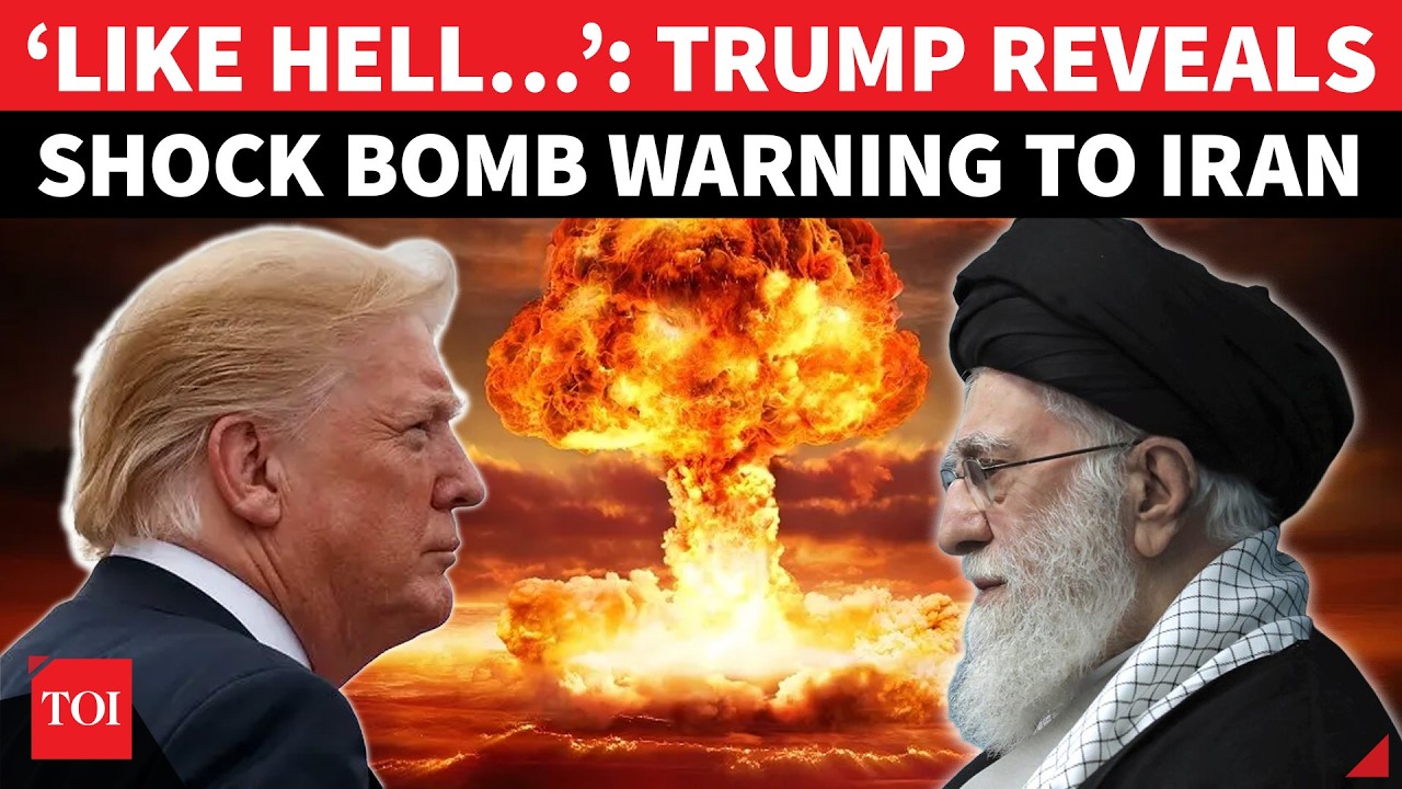 'I WANT DEAL, NOTHING ELSE...': Donald Trump Issues Chilling 'NUCLEAR' Warning To Iran | Watch