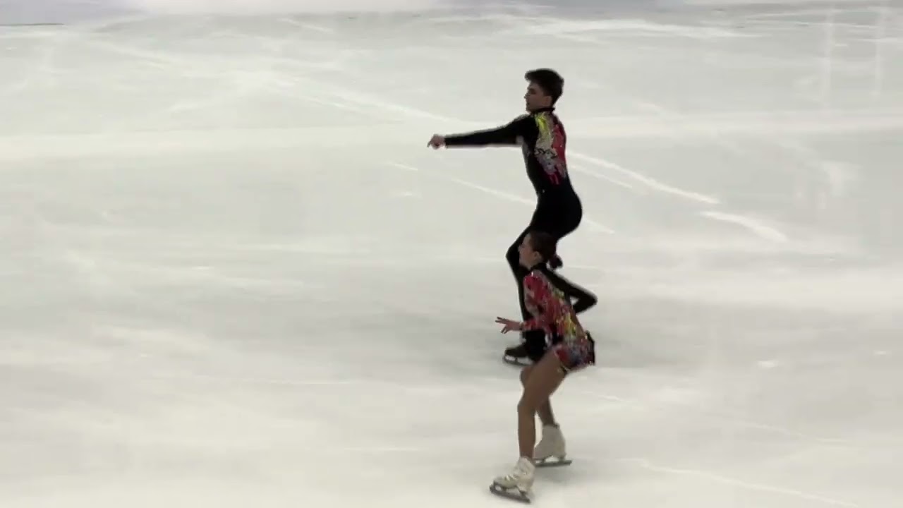 София Диана Касинс и Александр Брегей на Чемпионате Санкт-Петербурга 2026