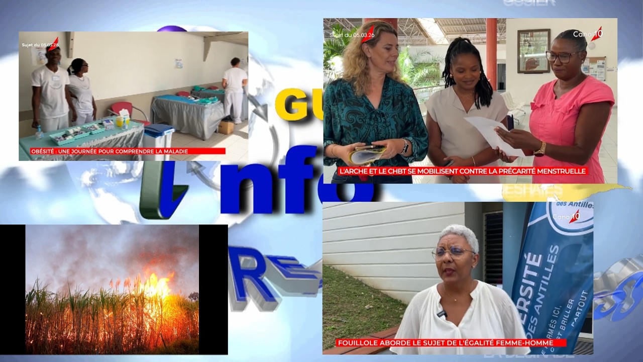 onews Guadeloupe le jt de canal 10