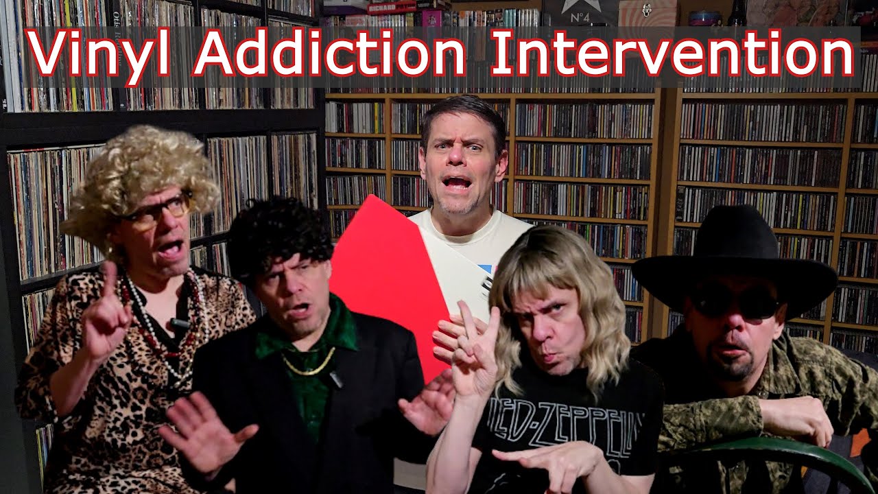 Vinyl Addiction Intervention... When You're Addicted To Buying Records  #vinylcommunity