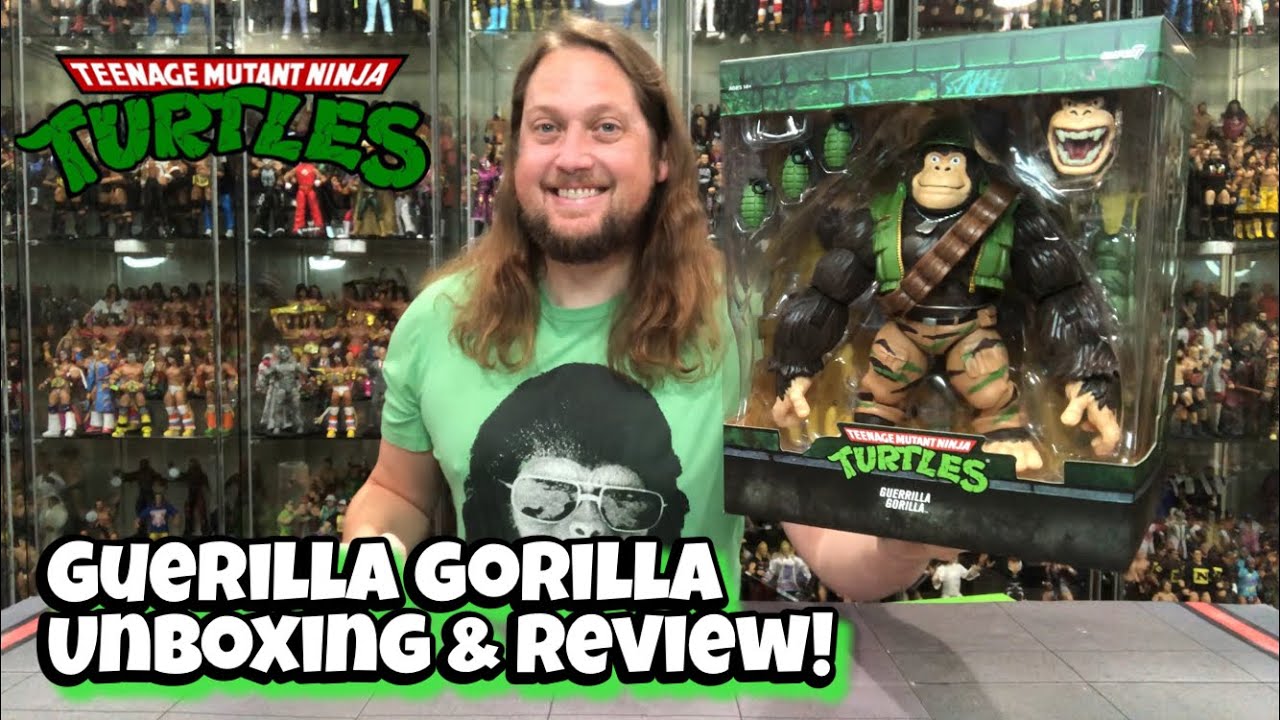 Guerilla Gorilla Super 7 Teenage Mutant Ninja Turtles Unboxing & Review!