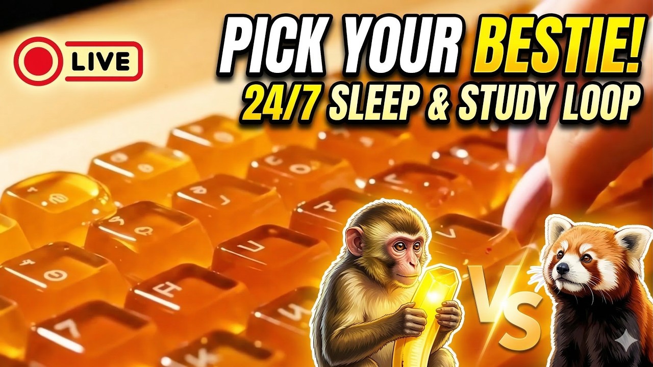 24/7 AI Mechanical Keyboard ASMR ⌨️✨ (Study & Sleep)