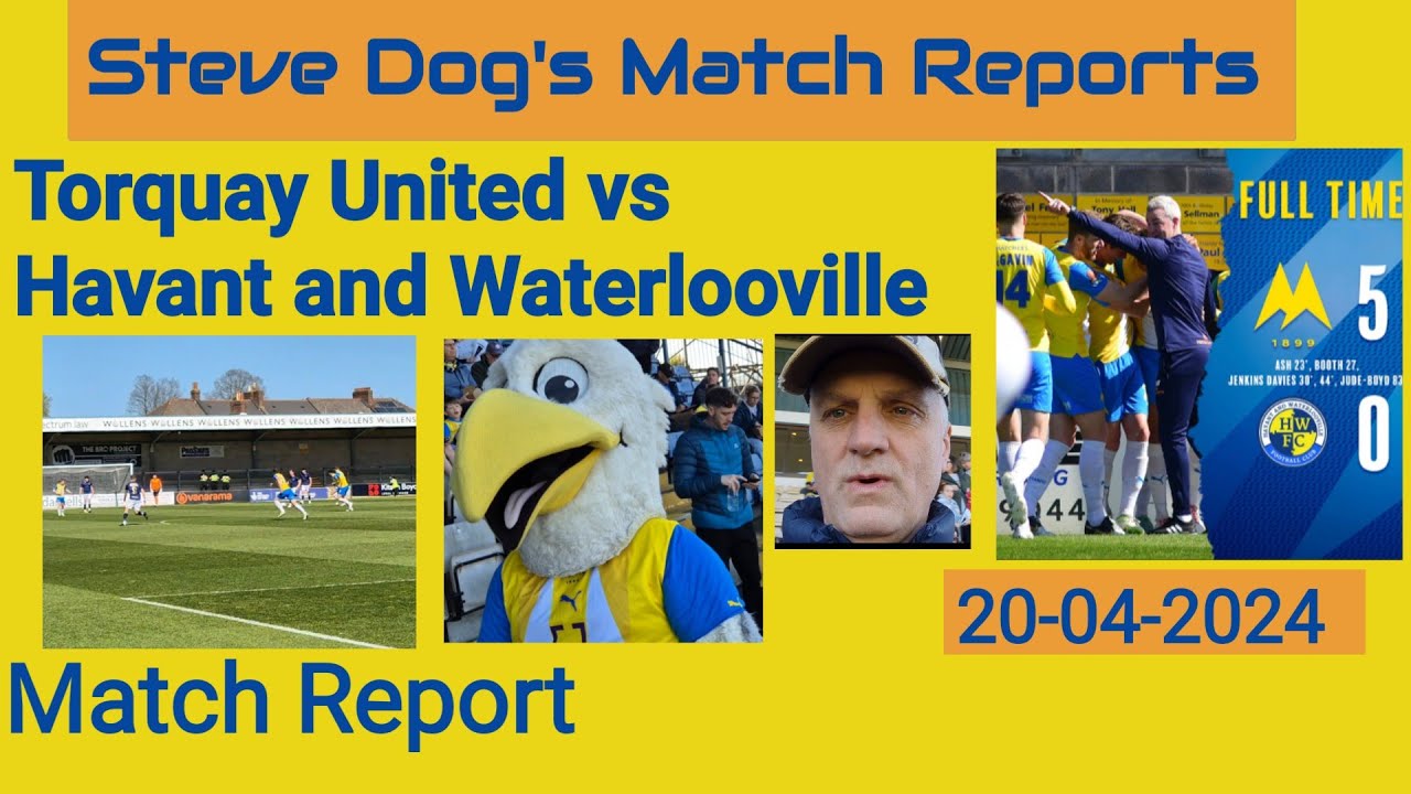 Torquay United vs Havant and Waterlooville