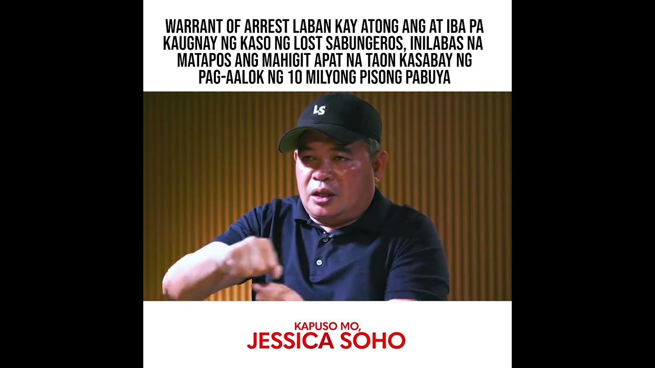 Warrant of arrest laban kay Atong Ang at iba pa, inilabas na | Kapuso Mo, Jessica Soho