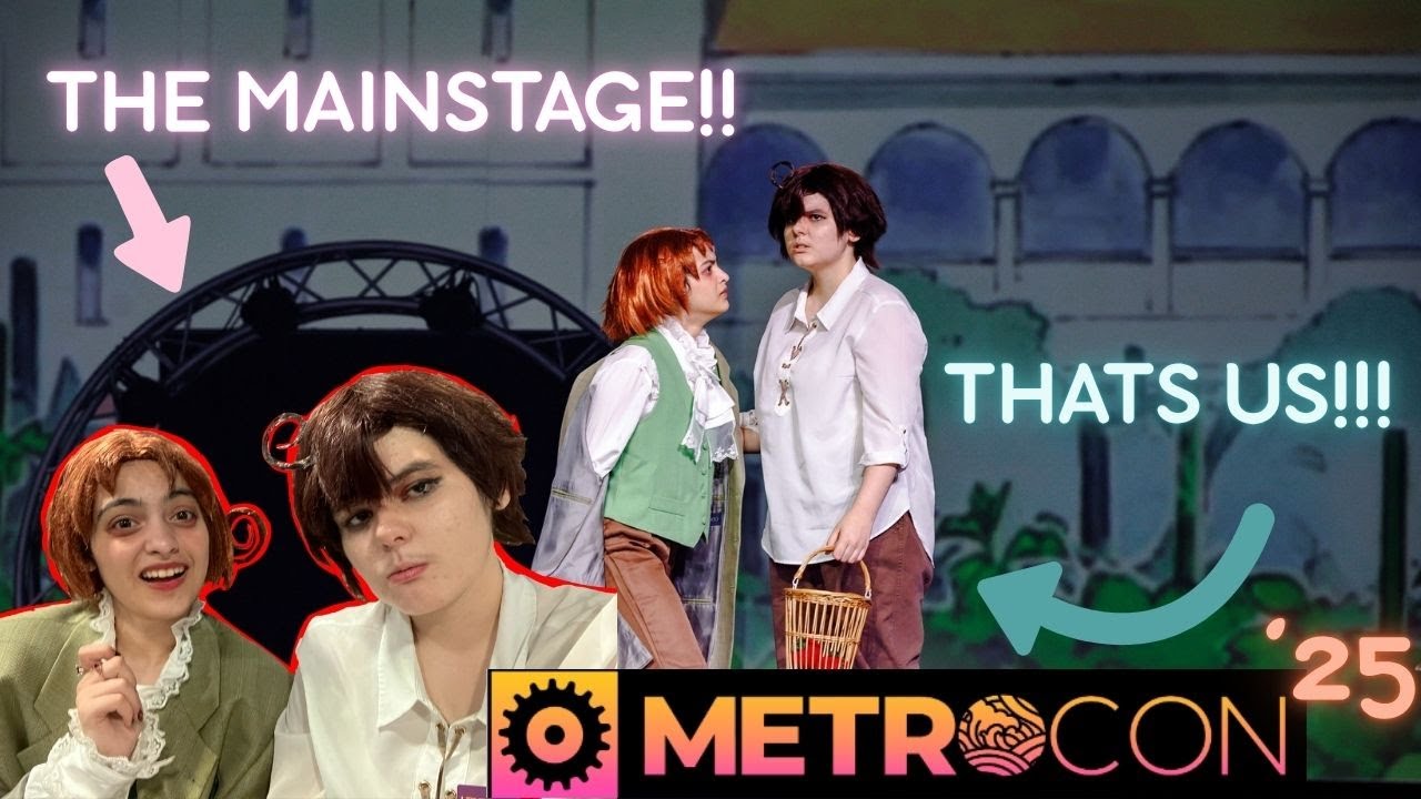 We brought HETALIA to the MAIN STAGE in 2025?!?! || Metrocon 2025 Vlog