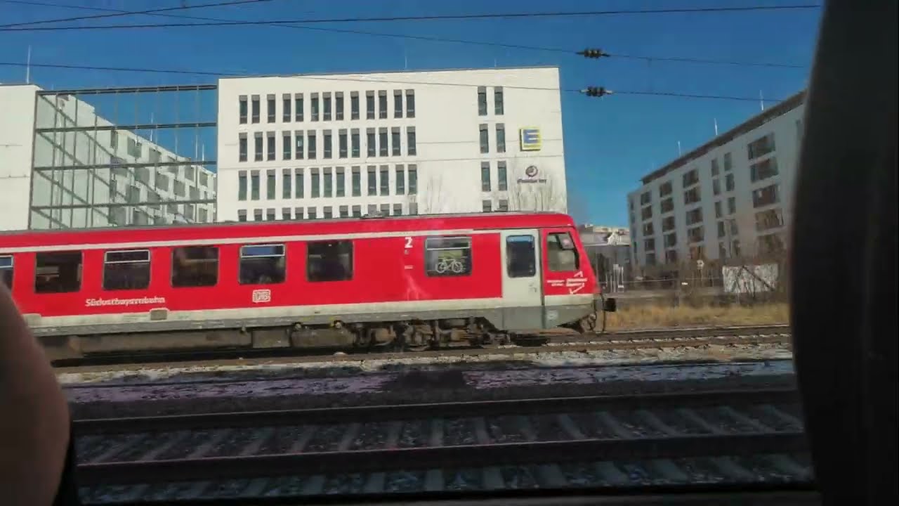 Alle Zugaufnhamen des Salzburger VLOGs --- RE5 München HBF - Salzburg HBF + RB45