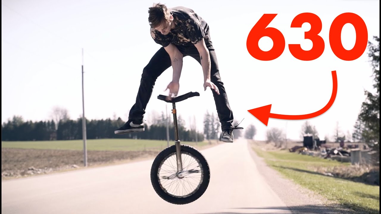 Pro Unicyclist: 14 Years in 45 Minutes