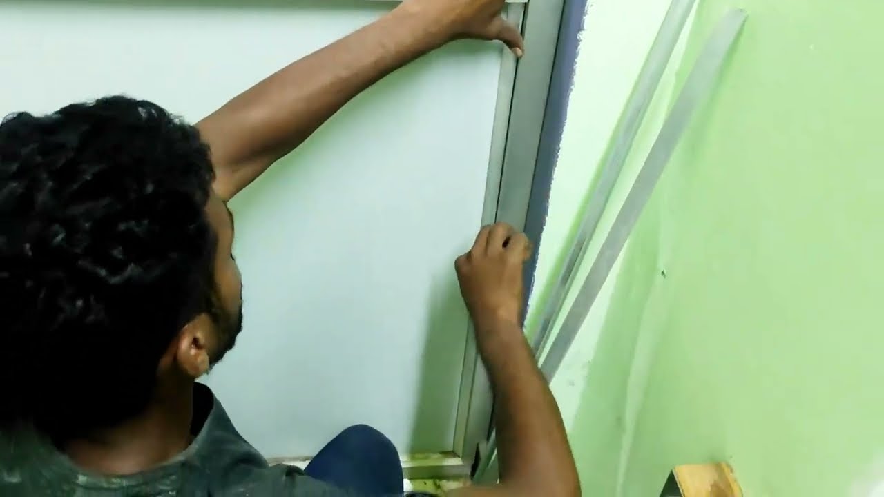 ALUMINIUM PARTYTION REMOVE WITH GLASS WASY WAY (CAF)